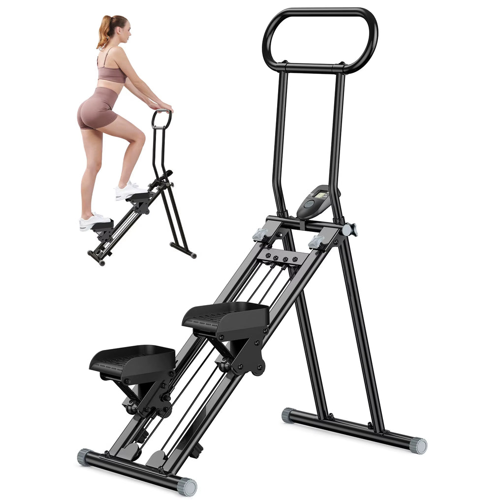 Sport Mini Vertical Fold Vertical Cardio Home Gym Stair Climber Exercise Machine